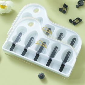 Popsicle Molds With Sticks 4-Cavity Ice Molds Cute Baby Popsicle Molds Easy Release & Clean Ice Cream Mold Reusable BPA Ice Cream Mold For DIY Popsicl (Colour: Transparent)